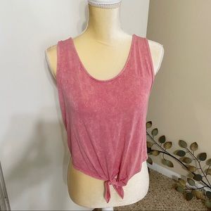 American Eagle | Soft and Sexy Front Tie Tank Top